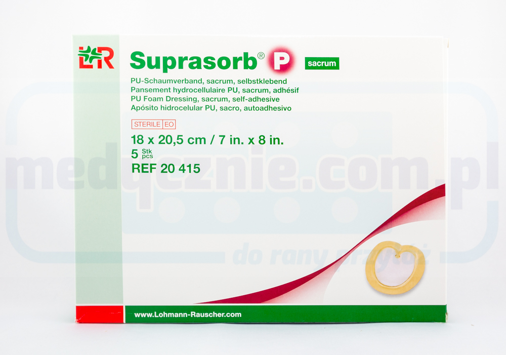 Suprasorb P 18*20,5cm Schaumstoff selbstklebend SACRUM 1St.